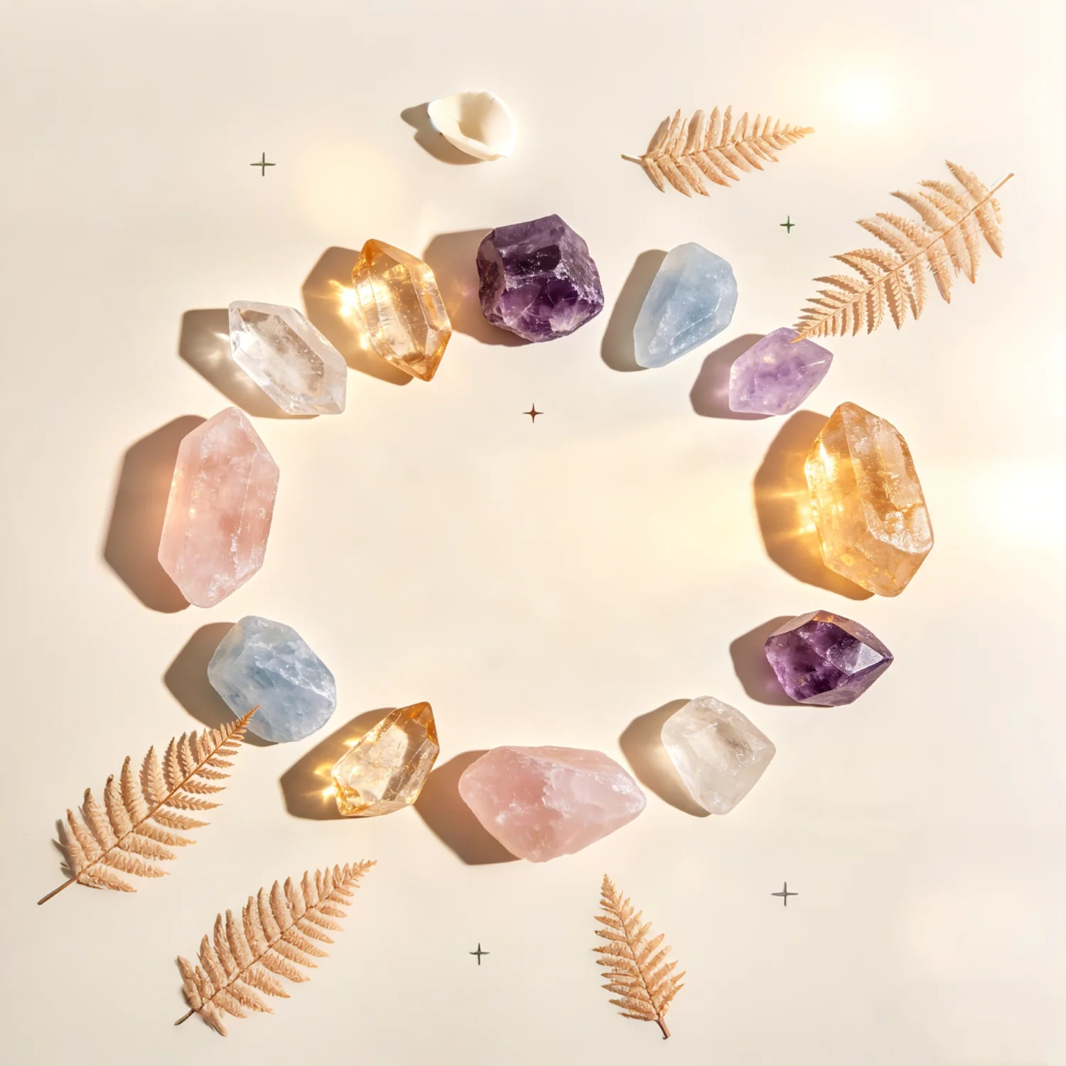 Crystaluck Chakra Orgonite Pyramid — Handmade Healing Crystal