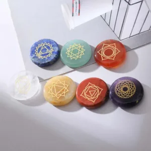 Crystaluck Chakra Healing Crystal Set for chakra balancing, meditation and gift giving