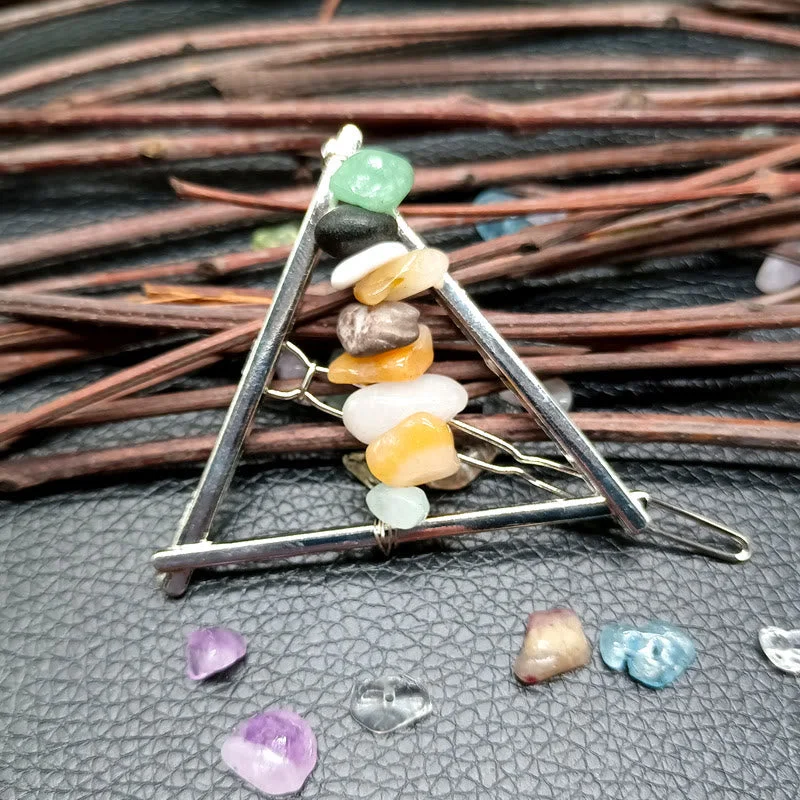 Crystaluck Crystal Triangle Gravel Geometric Hair Ac 07 Crystaluck Crystal Triangle Gravel Geometric Hair Accessories Comb Hairpin for hair styling, daily wear and gift giving
