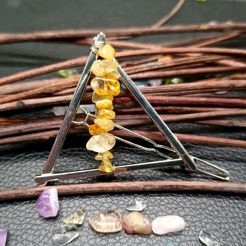 Crystaluck Crystal Triangle Gravel Geometric Hair Ac 22 Crystaluck Crystal Triangle Gravel Geometric Hair Accessories Comb Hairpin for hair styling, daily wear and gift giving